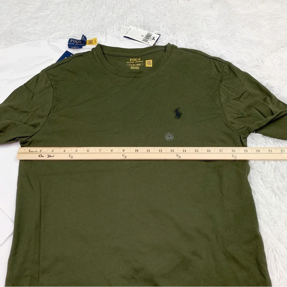 Polo‎ Ralph Lauren set of 2 men long sleeve crew neck t-shirt classic fit